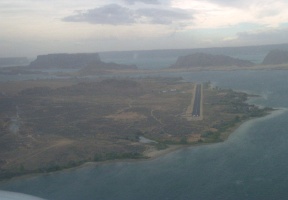 Approaching Grand Coulee Dam Airport