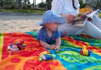 Back on the beach