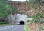 Tunnel into the creater inside Diamond Head
