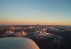 Flying with Esko: Mt Stuart range ahead