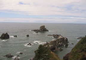Sea Lion Rocks at Ecola Point.