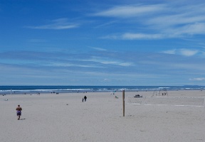 The beach at Seaside, OR