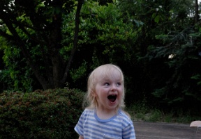 Elsa having fun