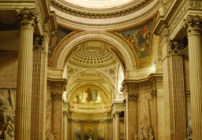 Inside the Panthéon