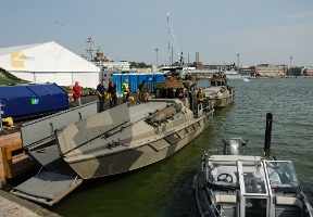 Uisko 600 - a Finnish navy troop transport vessel