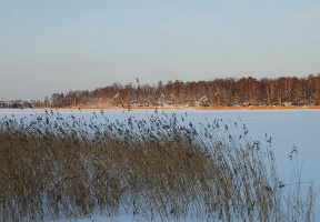 On a walk along the shore close to our home, looking at small cabins on the opposite shore from Kulosaari