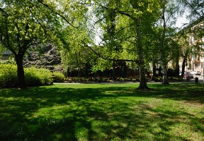 A little downtown park