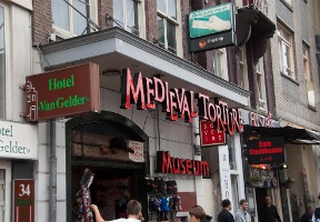 One of the many strange museums in Amsterdam