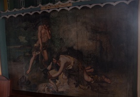 Cain and Abel-with great anguish and violence