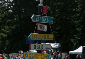 Interestingly Oslo is in the opposite direction from Helsinki, Stockholm and Copenhagen...