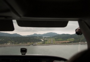 Landing on Orcas Island