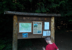 Going for a hike with Antti