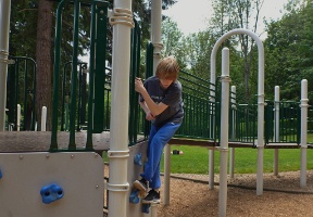 Tuomas at the park