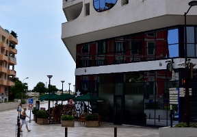 Starbucks even in Monaco!