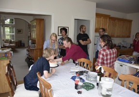 Birthday party for Tuomas