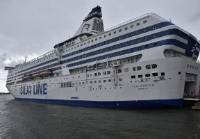 Silja LIne ferry that sails between Helsinki and Stockholm