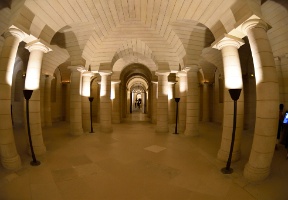 In the Pantheon's crypt