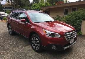 We bought a new car in May