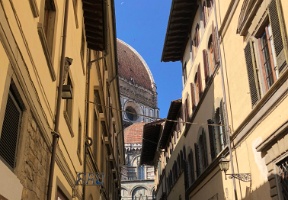 On the morning of our second day in Florence we walked to the Duomo