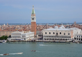 San Marco and the Doge's Palace seen from the San Giorgio Maggiore bell tower